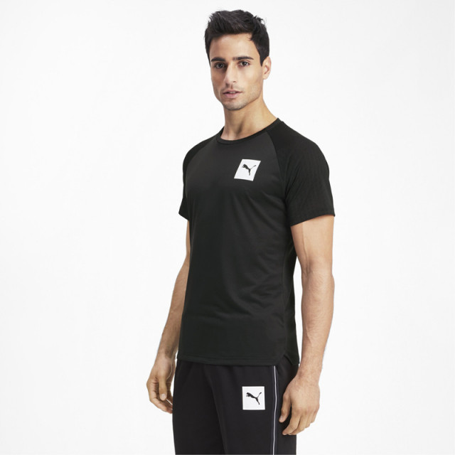 Jual Baju Training Puma Tec Sports Tee Black Original 580114 01 - hoopspoint.com